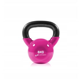 Kettlebell 6 kg vinilni utež iz litega železa - UpForm