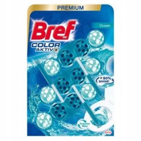 Bref Premium Color Active+ Ocean toaletni obesek 3 x 50 g