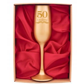 Zlati kozarec za 50. rojstni dan