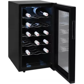   Vinska vitrina Hyundai VIN18G za 18 steklenic 48l s 5 LED policami