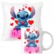 Personalizirani set podložka in skodelica z imenom Lilo Stitch za rojstni dan