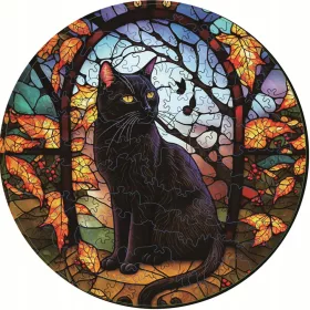    Lesena sestavljanka Lesena sestavljanka Cats Jigsaw 210 kosov Lesena sestavljanka Cats Kiss Love za urejanje Zložljivo romantično darilo za par On Him Lesena sestavljanka Cats Love Kiss