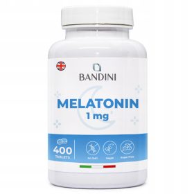 Melatonin Bandini Pharma, 400 tablet z 1 mg melatonina