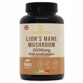   Visokodozirane tablete z glivo levja griva za vsakodnevno dobro počutje