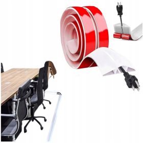   elastyczna maskirna cev za kable s samolepilnim trakom za pisarniške kabelske kanale 300cmx6,5cm