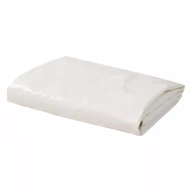 Trpežna cerada PVC 650 g/m², dimenzije 2,5 x 3,5 m, bela