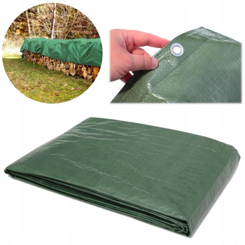 Zelena Ponjava TARP STRONG 8x10m - Idealna za zaščito v vseh vremenskih razmerah