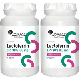   Laktoferin LFS 90% z 100 mg Vitamina C - Prehransko dopolnilo, 2x60 kapsul
