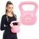 Kettlebell Springos 10 kg roza