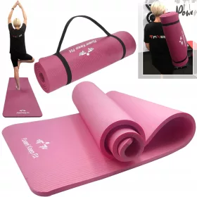 MATA ZA VADBO JOGE FITNES DEBELA 1,5cm NBR 190x63cm