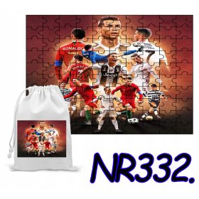    PUZZLE 110 DELOV. CRISTIANO RONALDO MULTICLUB PUZZLE + POTISKANA VREČKA