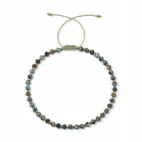 Naravni kamniti zapestni trak z afriškim turkizom