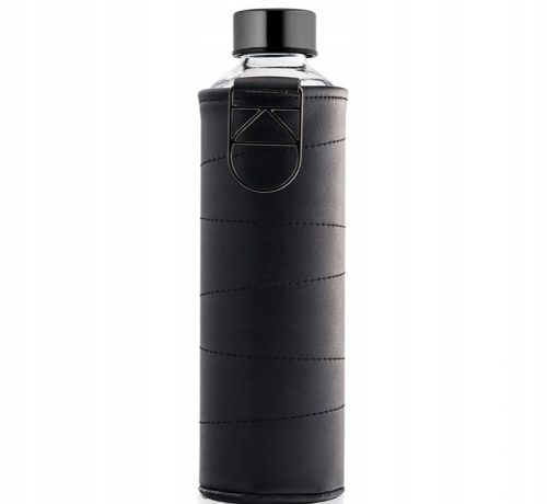 EQUA MISMATCH GRAPHITE steklenica s prevleko iz umetnega usnja 750ml