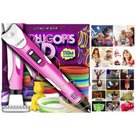 3D tiskalnik za otroke Set + GRATIS 110 METROVSKIH KARTUŠ!