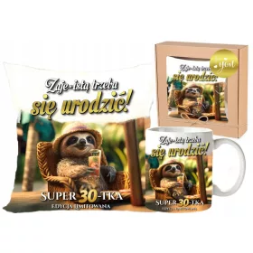 Smešni darilni set za 30. rojstni dan za žensko