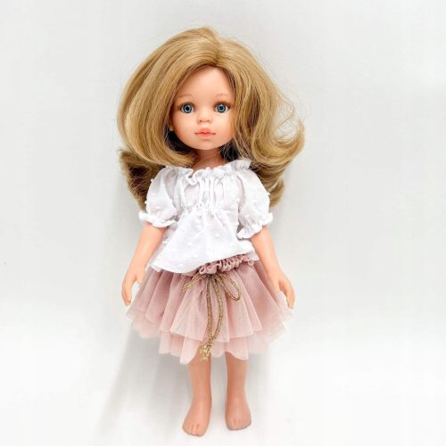 Oblačila za 32 cm punčko Paola Reina Amigas, gola bluza in krilo