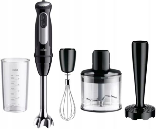  Braun MultiQuick 5 Pro 1000 W palični mešalnik, črn
