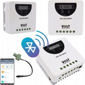    SOL ECO MPPT SOLARNI REGULATOR 20A 100V 12/24V + LCD + BLUETOOTH MOČEN