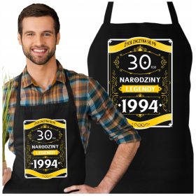   FARTUCH za 30. ROJSTNI DAN darilo ZA MOŠKEGA Življenje se prične pri 30