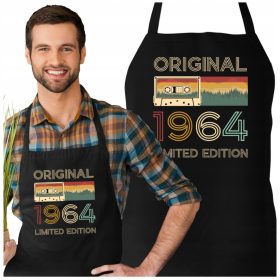   FARTUCH za 60. ROJSTNI DAN smešno darilo ORIGINAL 1964 LIMITED EDITION 40 50 60 70 let