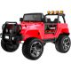 MEGA JEEP ZA 2 OTROKA - RDEČ