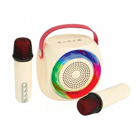   SMIKI KARAOKE SET 2 BLUETOOTH 5.3 MIKROFONA GLASOVNI UČINKI DUET