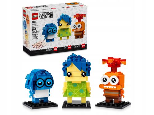 LEGO Ustvarjalec 40749 BrickHeadz Čustva: Veselje, žalost in strah