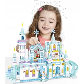 Frozen Palace of Elsa and Anna with Olaf