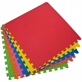   Optimized name: Puzzle podloga za telovadno opremo EVA pena 60x60x1 cm, 6 kosov