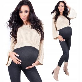 Nosečniške termo pajkice z visokim pasom