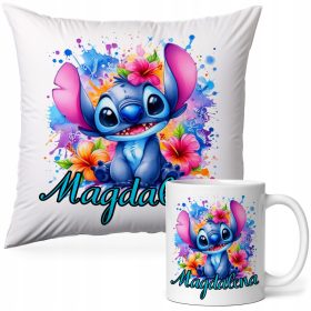   Lilo in Stitch Disney Set skodelic za blazine in kozarec kot darilo za otroka Stitch