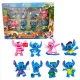 LILO & STITCH FIGURICE ZA OTROKE - KOMPLET 8 FIGURIC ZA DEKORACIJO TORTE 7 CM