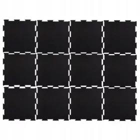   Gumijasta talna sestavljanka za vadbo MOVO Puzzle Floor Mosaic Grey 49x49
