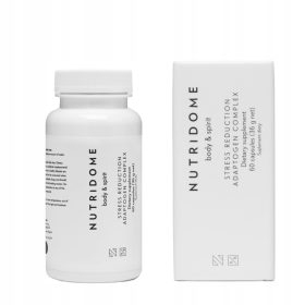   Nutridome Kompleks Adaptogenov - Naravna Podpora pri Obvladovanju Stresa, 60 Kapsul