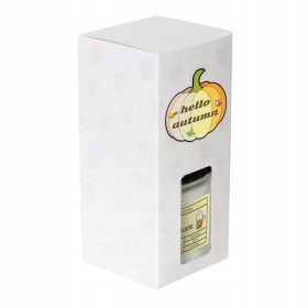   Jesenski darilni set s čajem in sojinim svečkom z vonjem buče latte