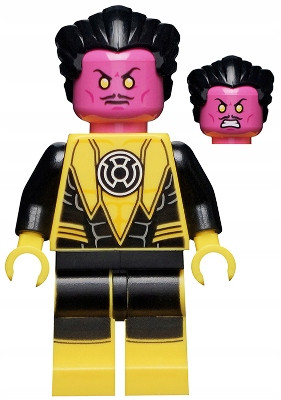 Minifigura LEGO Superheroj - Sinestro SH144