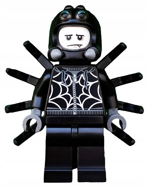 Lego Minifigure Spider Suit Boy - Serija 18
