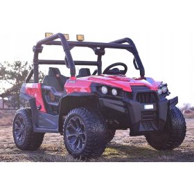 JEEP BUGGY UTV HIGH dla 2 otroka - RDEČA