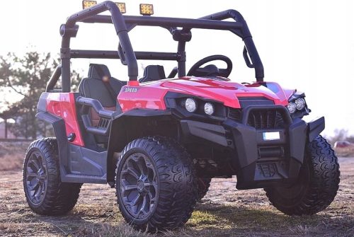 JEEP BUGGY UTV HIGH dla 2 otroka - RDEČA