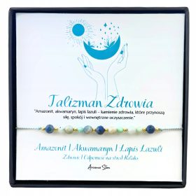   Darilna zapestnica za ženske TALIZMAN ZDRAVJA, prilagodljiv AMULET