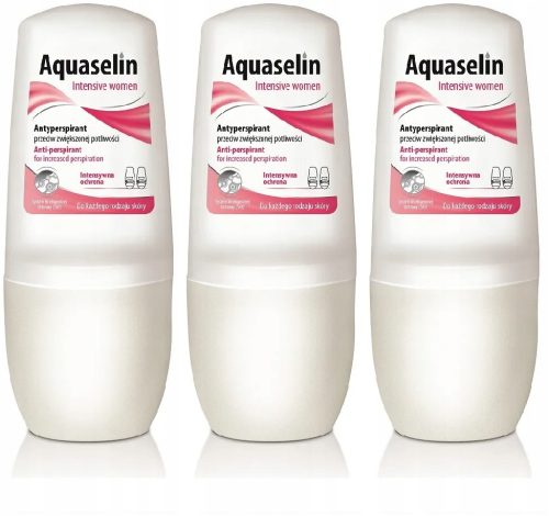 5x Aquaselin Intensive Women 50ml - Antiperspirant v Kroglici