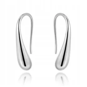  viseči odprti uhani kot darilo, srebro 925