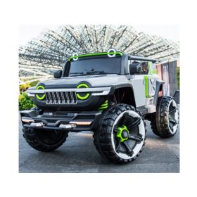    SUPER MEGA Avto na akumulator 4x4, usnje, 2 sedeža, daljinec, 100 kg