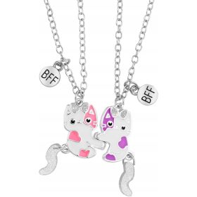    Magnetna mačja ogrlica prijateljstva | Popolno darilo | 2 kos.