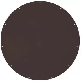   Okrogla Plandeka 5x5 m, Barva: Rjava, 180g/m2 - Zaščitna in Vsestranska