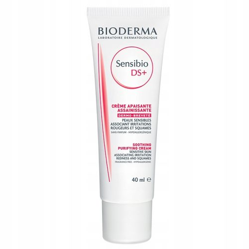 Bioderma Sensibio DS+ krema za občutljivo kožo z anti-seborejskim delovanjem, 40 ml