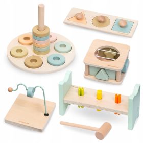   Montessori set igrač za otroke 13-18 mesecev Mamabrum MAM184 EDU TOY