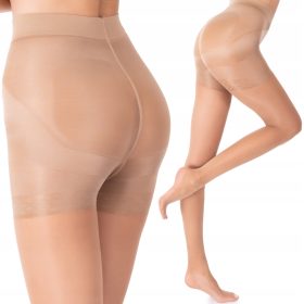   Elegantne hlačne nogavice Fenome PUSH UP Plus Size 20 DEN za oblikovanje in udobje