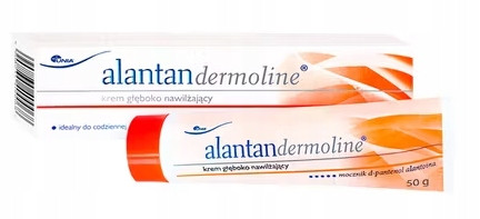 Alantandermoline, intenzivno vlažilna krema za obraz močno suhe in razdražene kože, 50 g