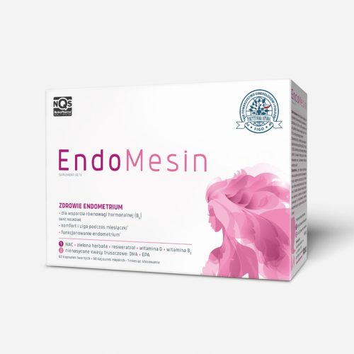 EndoMesin - prehransko dopolnilo za podporo zdravju endometrija in menstrualnega cikla